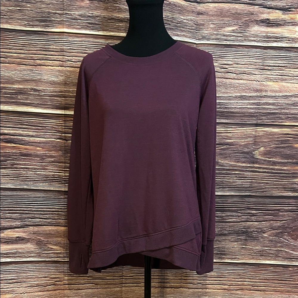 Danskin Women's Plum Sweater | Medium